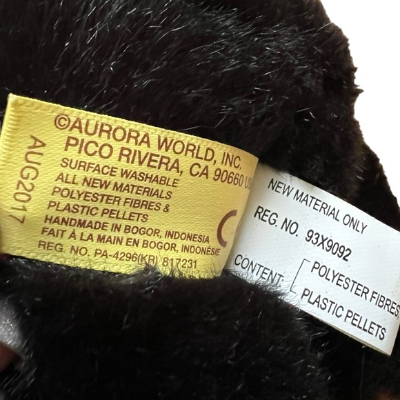 Aurora World Miyoni Bear Cub Soft Plush Stuffed Animal Toy‎ 7 inch - Picture 7 of 7